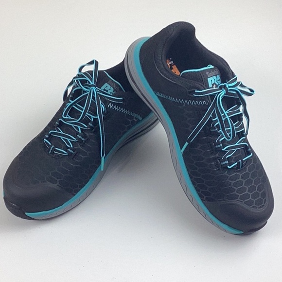 Timberland PRO Powerdrive Composite Safety Shoes. Womens Size 9 W. - Picture 2 of 9